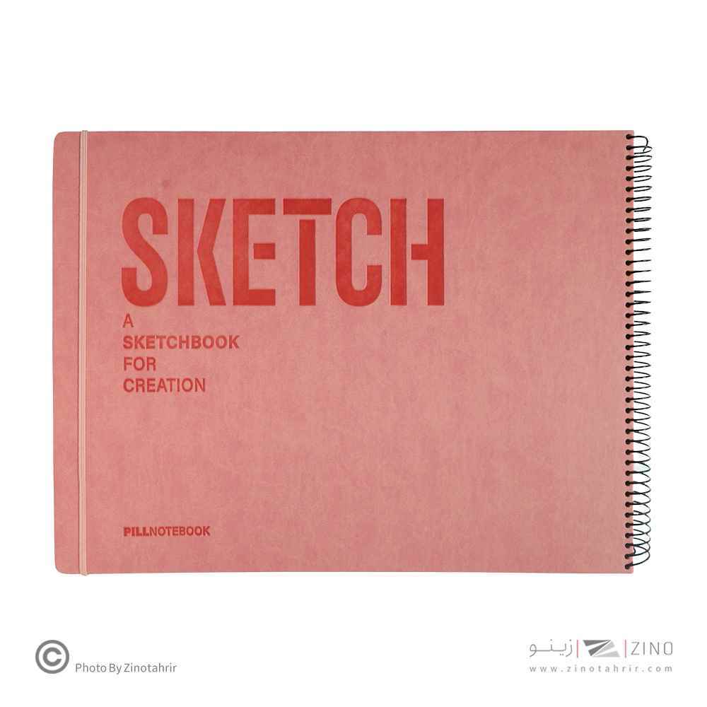 دفترطراحی60برگA3کاغذ127گرم پیل سری اسکچ