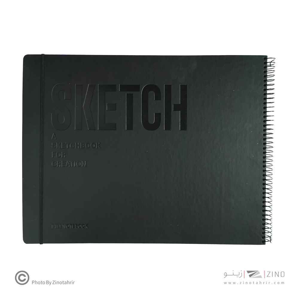 دفترطراحی60برگA3کاغذ127گرم پیل سری اسکچ