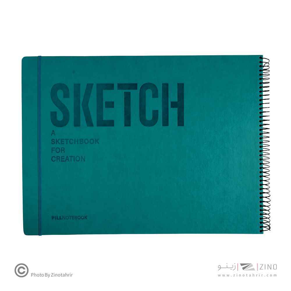 دفترطراحی60برگA3کاغذ127گرم پیل سری اسکچ