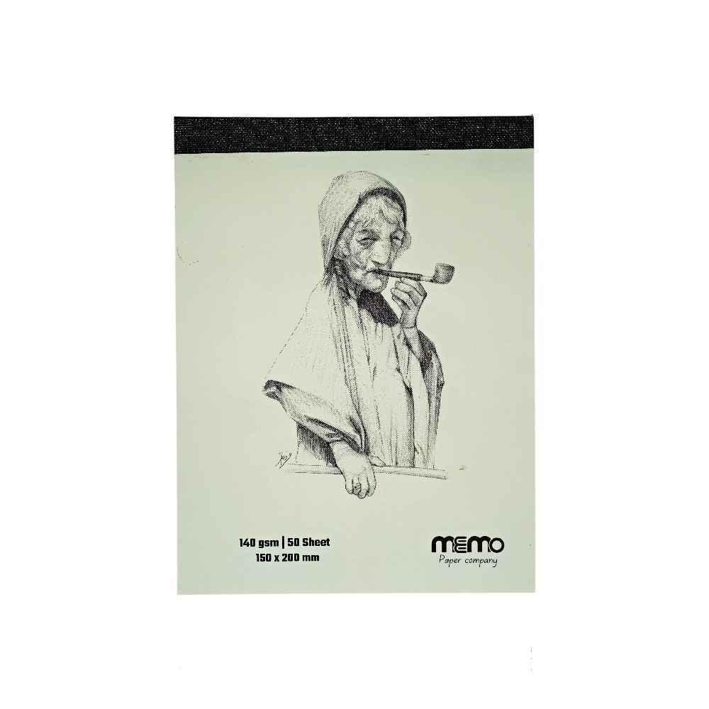 دفترطراحی سایز20*15مقوا140گرم MEMO
