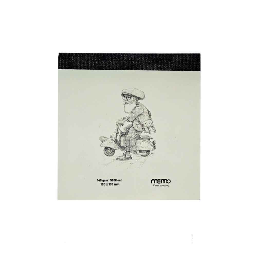 دفترطراحی سایز10*10مقوا140گرم MEMO