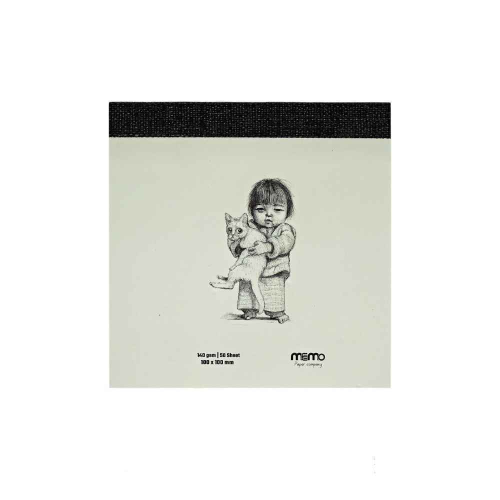 دفترطراحی سایز10*10مقوا140گرم MEMO