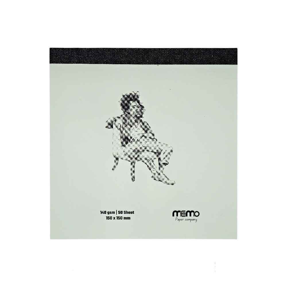دفترطراحی سایز15*15مقوا140گرم MEMO