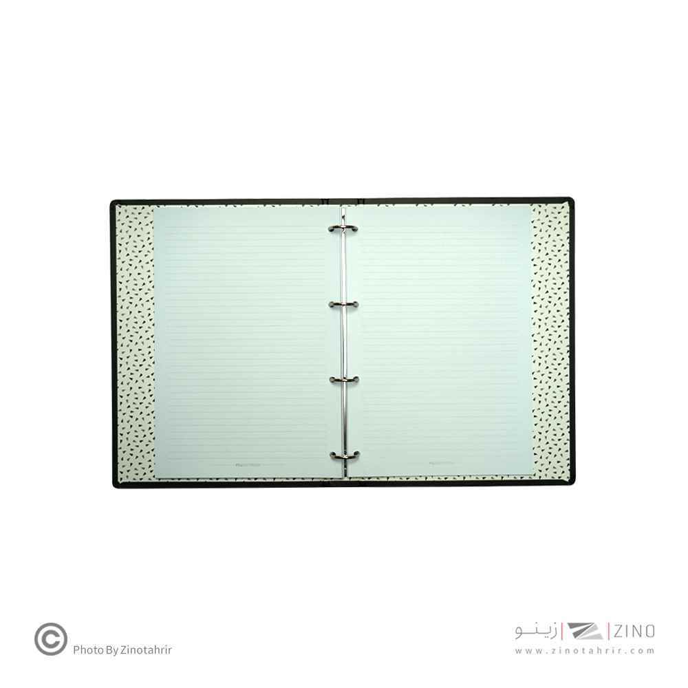 دفترکلاسوری 4حلقه 100برگ پیل