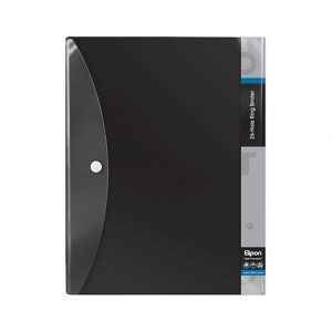 دفترکلاسوری 100برگ طلقی سوزنی الیپون کد286کارتن 12عددی