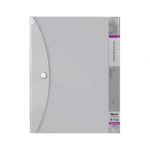 دفترکلاسوری 100برگ طلقی سوزنی الیپون کد286کارتن 12عددی