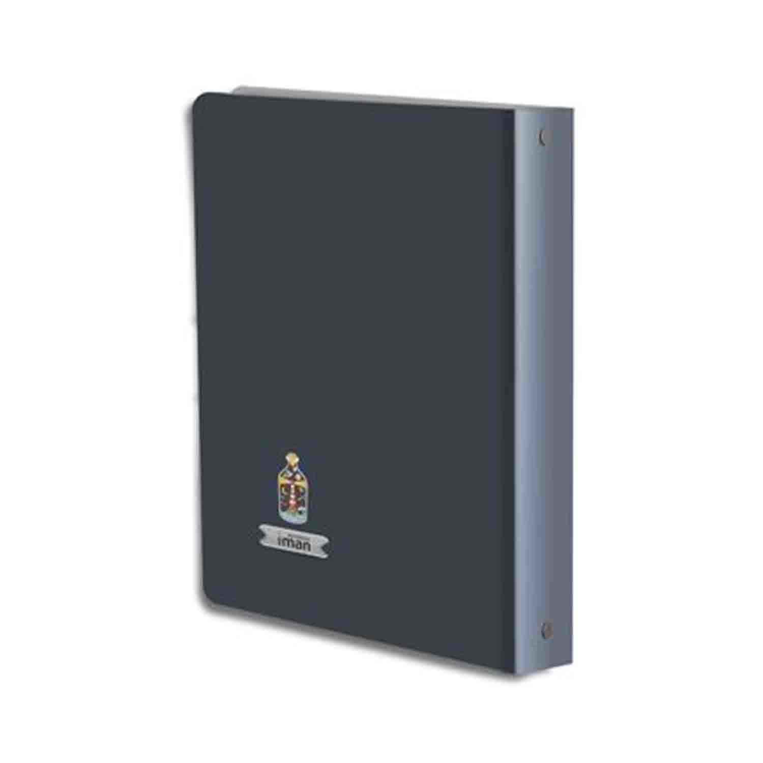 دفترکلاسوری 26حلقه قفل فلزایمان 100 برگ گالینگور  کد9513