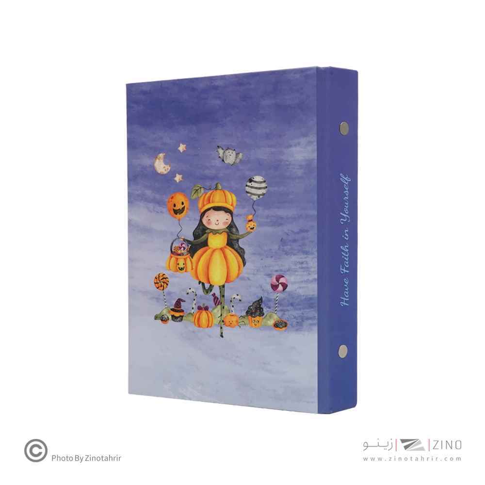 دفترکلاسوری20حلقهA5ایمان کد0204