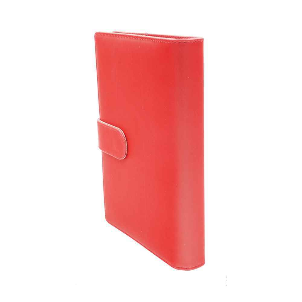 دفتر کلاسوری 100 برگ 6 حلقه جلد چرمی سری فیوژن الند سایز a5 کد fs-a5-100