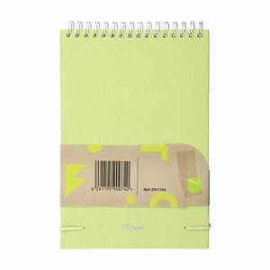 دفتریادداشت 80برگ 145*210سیمی پارچه ای سخت الیپون کد274کارتن 36عددی