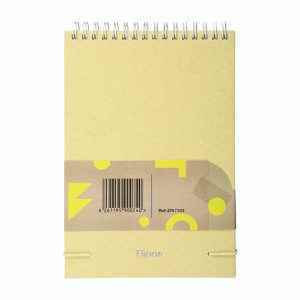 دفتریادداشت 80برگ 145*210سیمی پارچه ای سخت الیپون کد274کارتن 36عددی