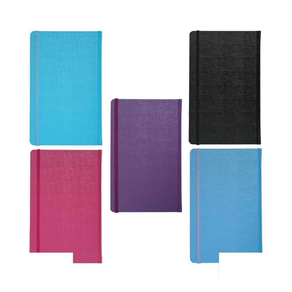 دفتر یادداشت80برگ20*13 جلد سخت دش سری کلاسیک