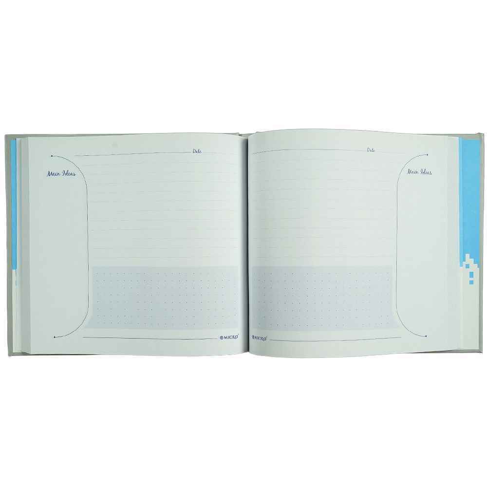 دفتریادداشت 120برگ 16*17 جلد سخت چسبی میکرو کدJ4