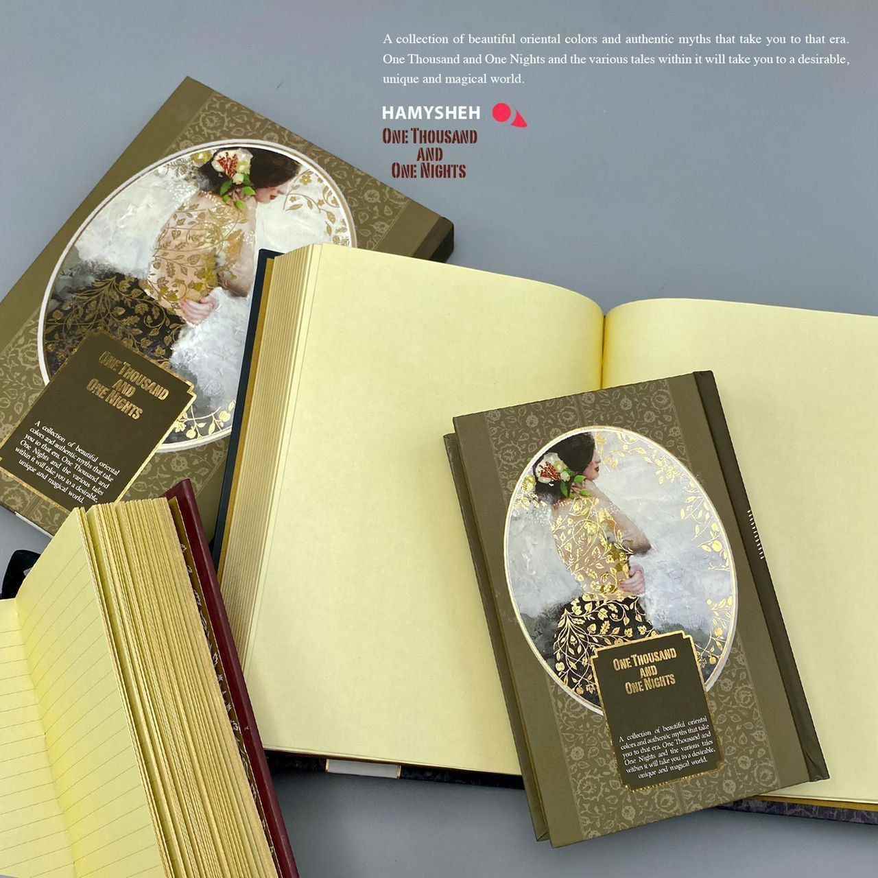 دفتریادداشت هزار و یک شب سری بانوان20*14همیشه
