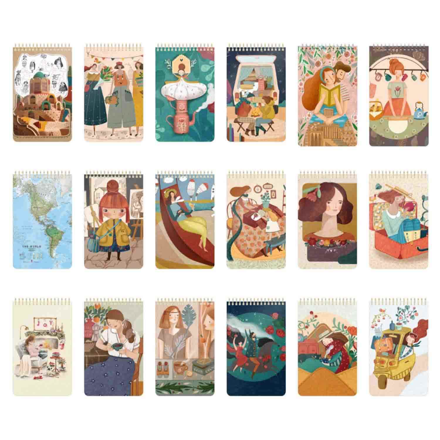 دفتریادداشت 80برگ1/8سیمی 16*10مسترنوت کد380کارتن112عددی