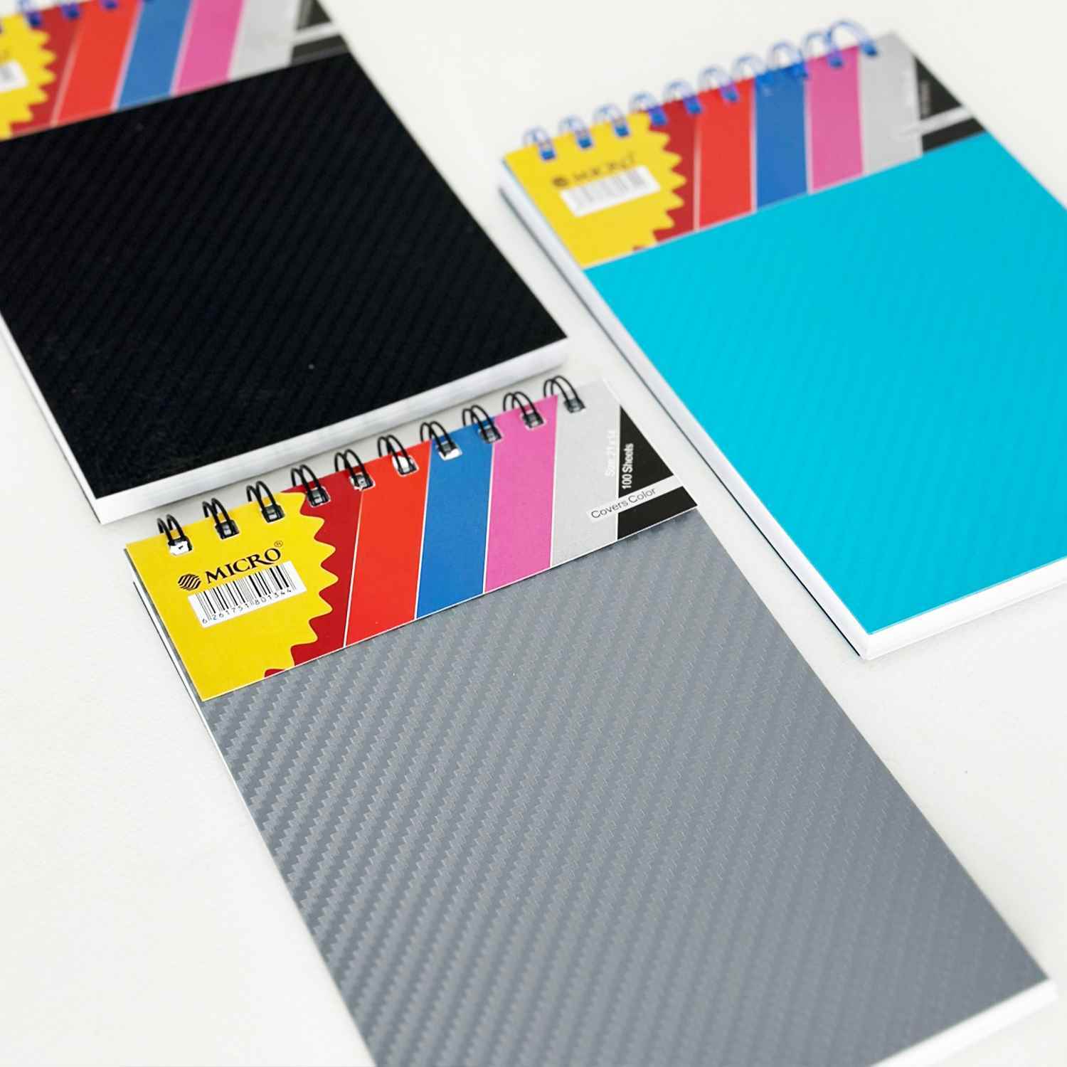 دفتریادداشت100برگ21*14سیمی طلقی میکرو کدG11