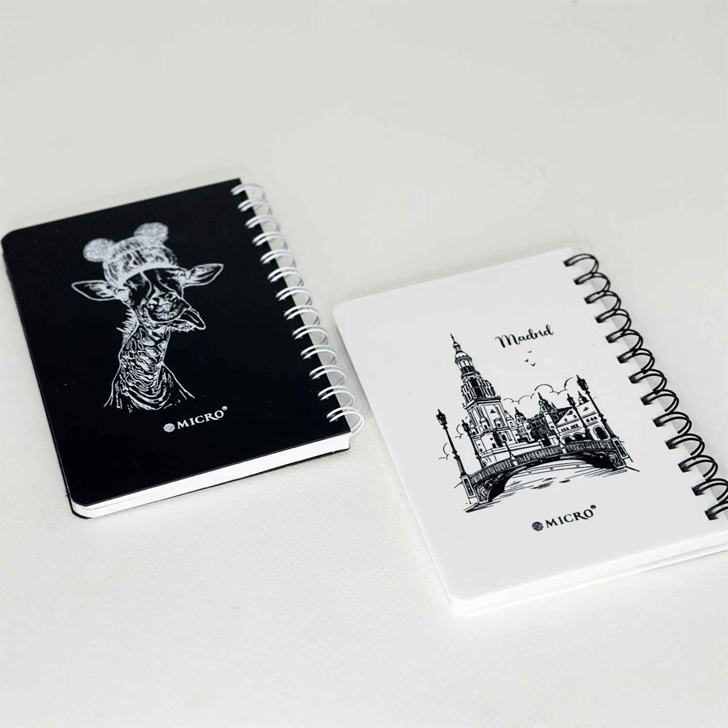 دفتریادداشت 100برگ12*17سیمی طلقی ضخیم میکرو کدG10