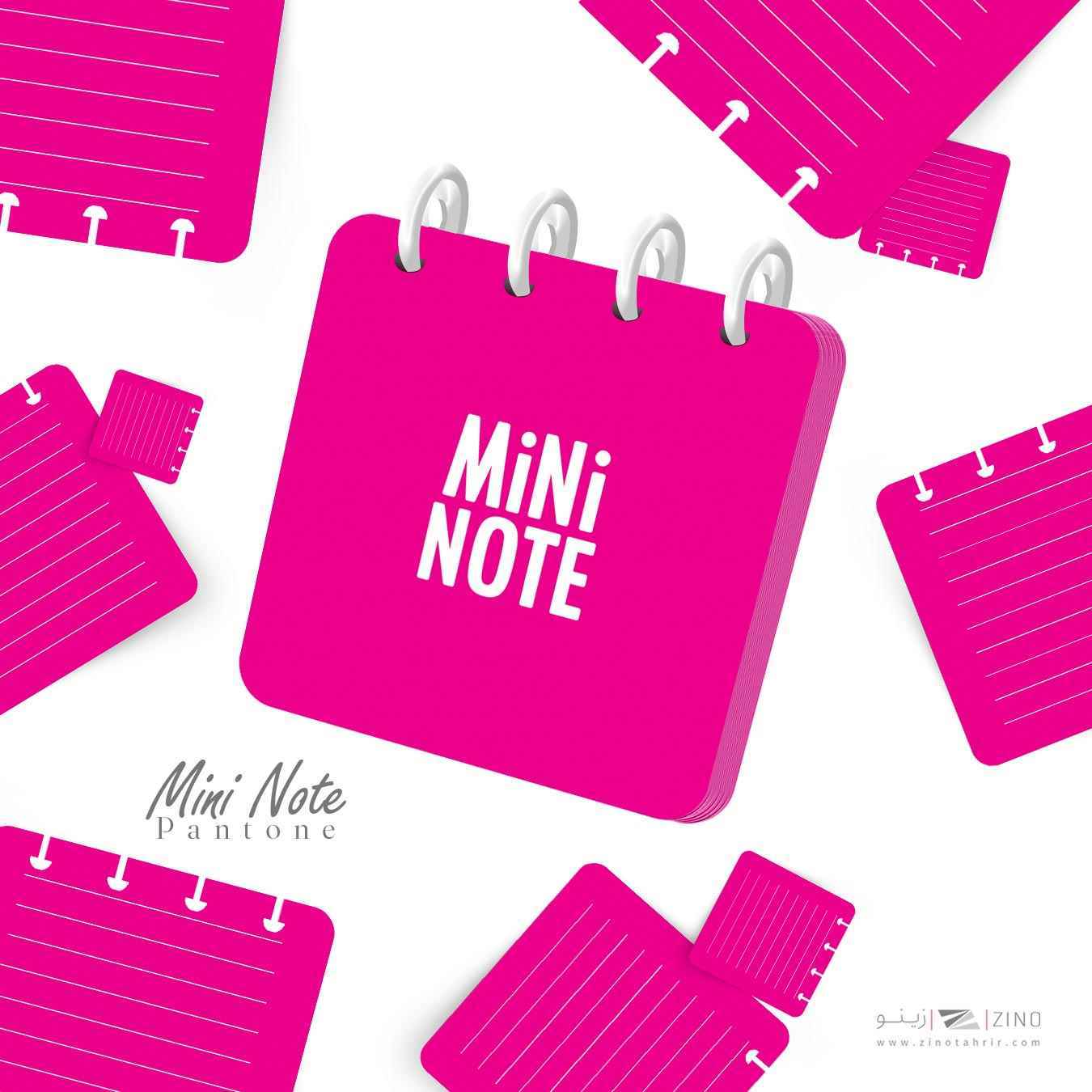 دفتریادداشت100برگ10*10دکمه ای مینی آبرنگ کدA004