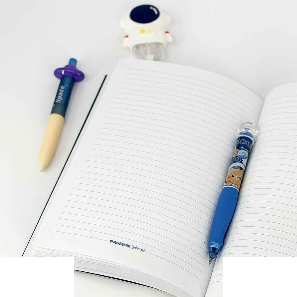 دفتر یادداشت ته چسب14.5*21 همین سریPassion طرحSPACE