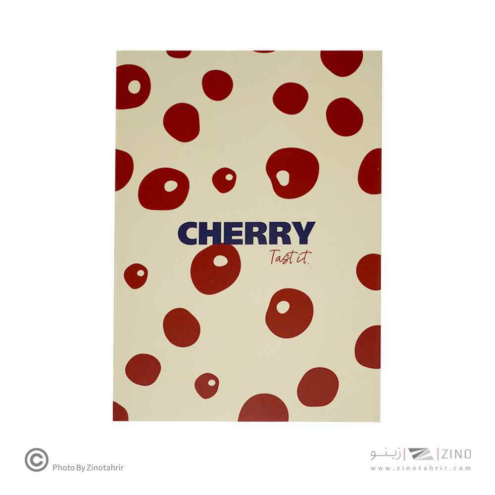 دفتر یادداشت ته چسب14.5*21 همین سریPassion طرحCHERRY