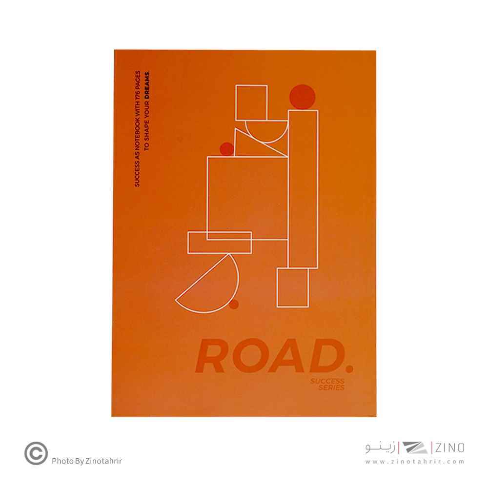 دفتر یادداشت ته چسب14.5*21 همین سریSuccess طرحROAD