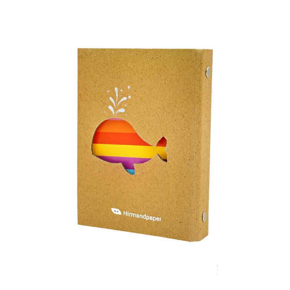 دفتریادداشت کلاسوری 2حلقه کرافت دایکات هیرمندپیپر