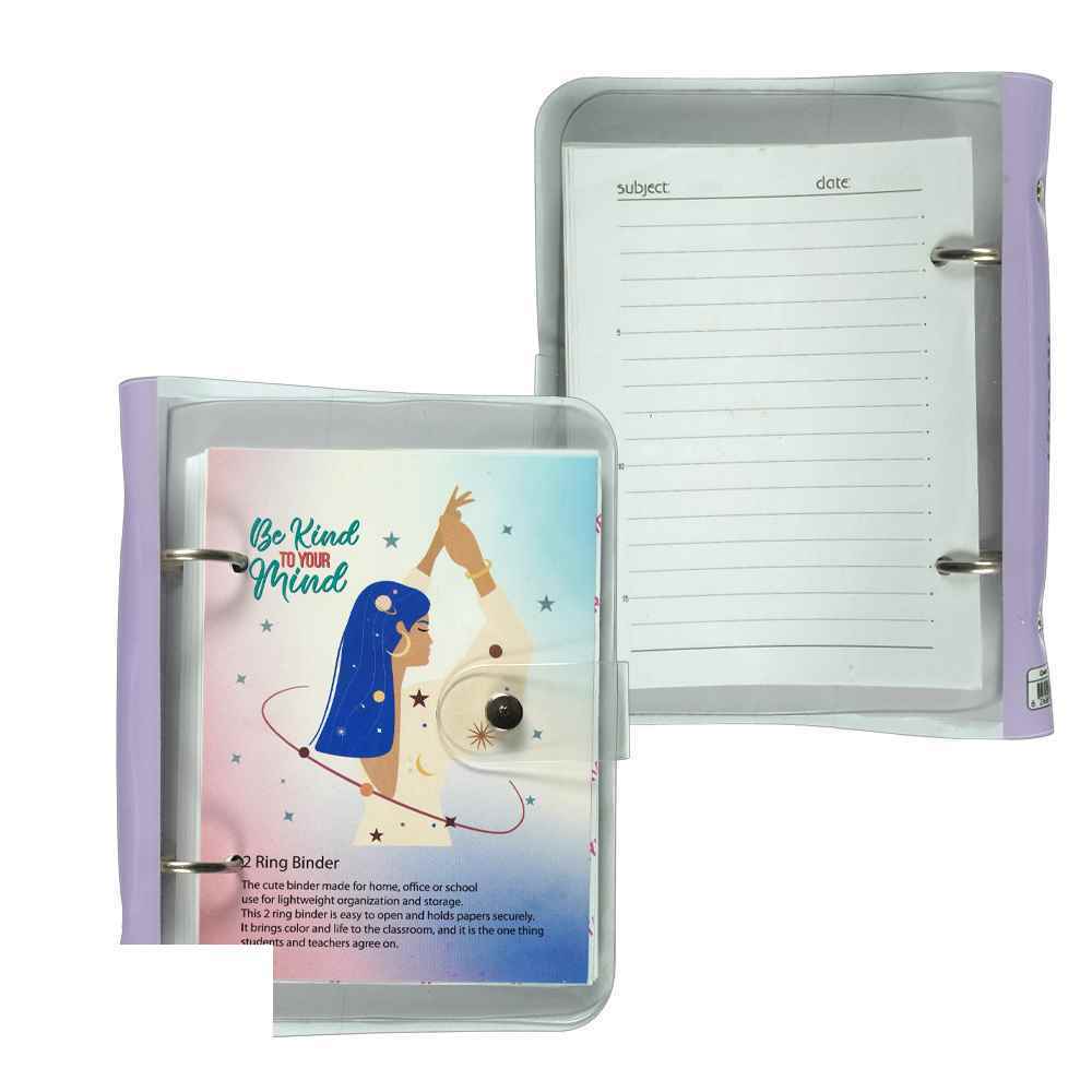 دفتریادداشت کلاسوری2حلقه طلقی آوای تحریر کدnky25302