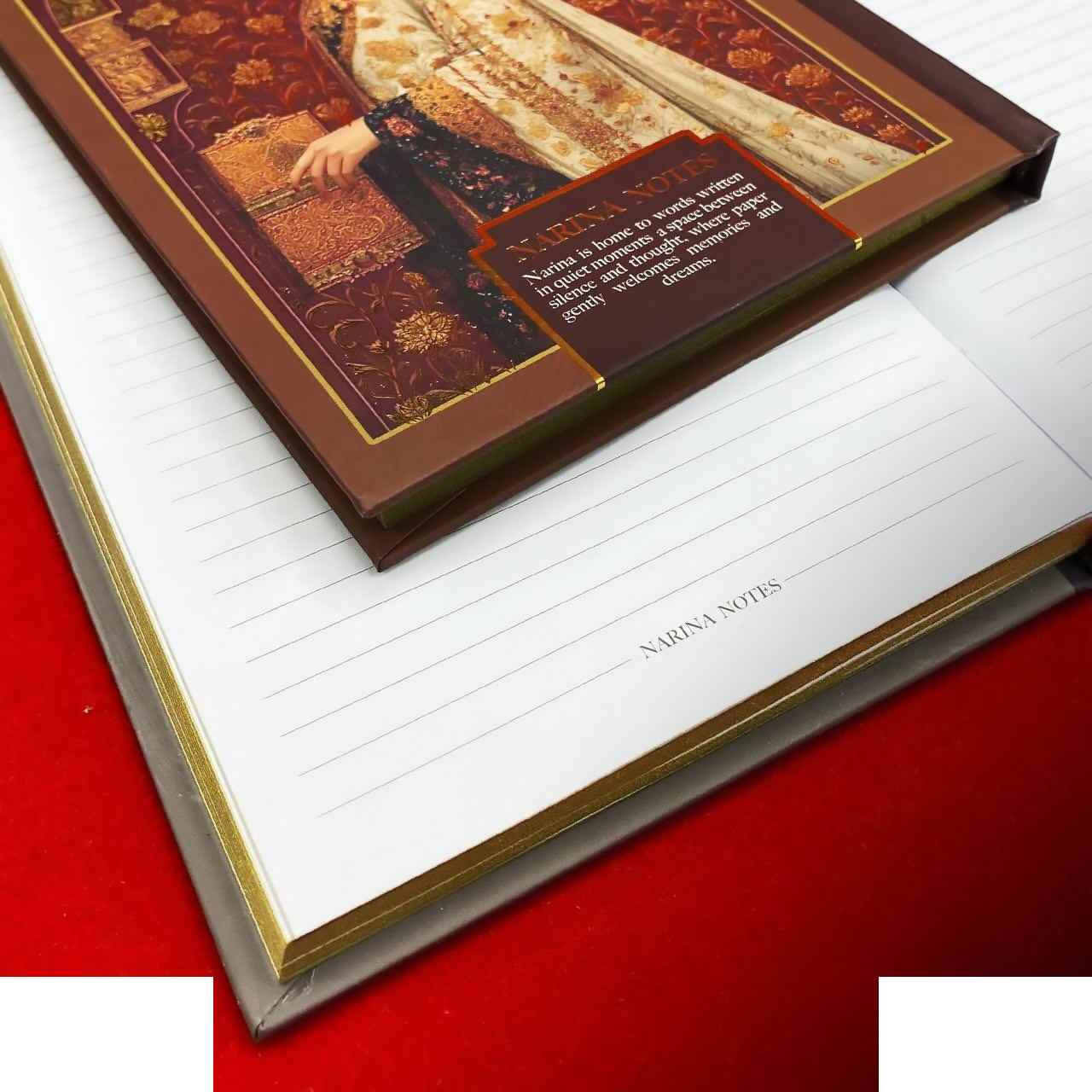 دفتریادداشت ته دوخت2014 جلد سخت همیشه سری narina note