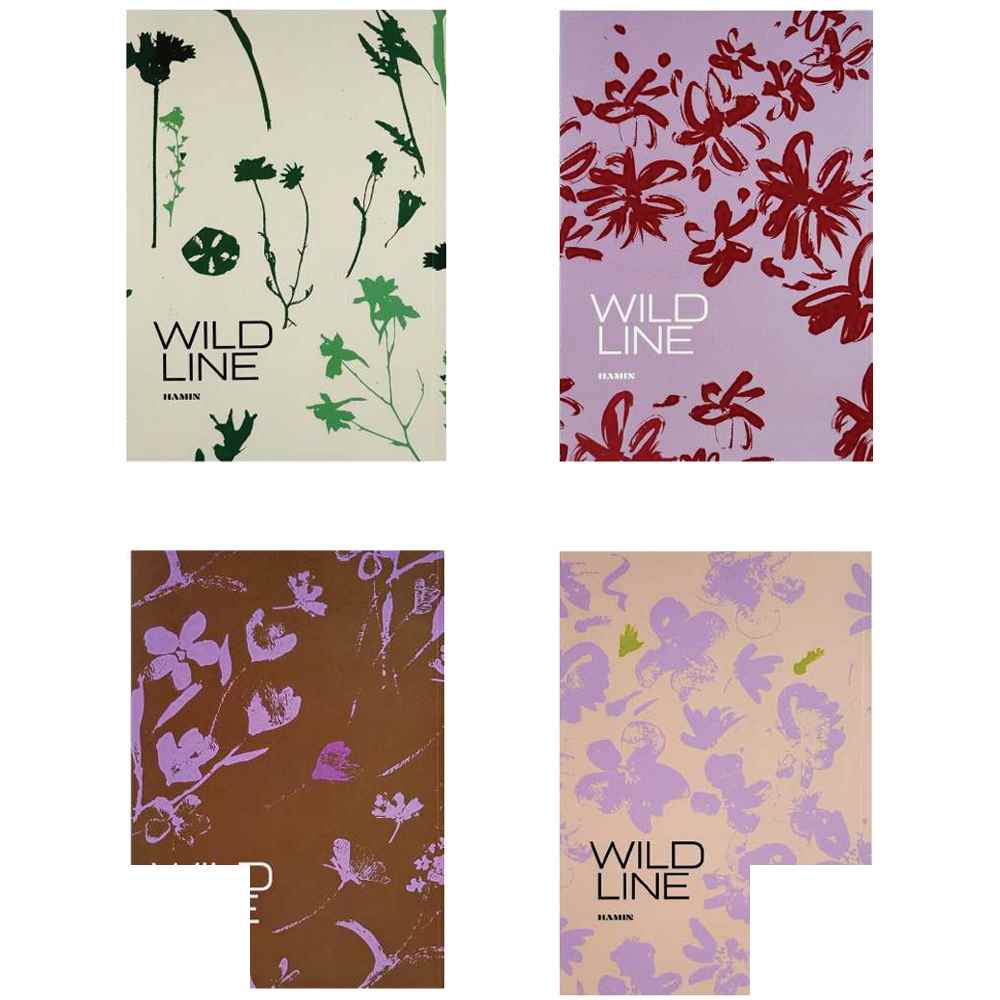 دفتریادداشت 2114-5 ته چسب همین سری wild line