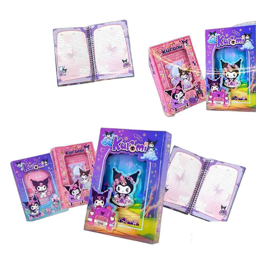 دفترخاطرات فانتزی برجسته طلاکوب قفل دار کینگ کد2042