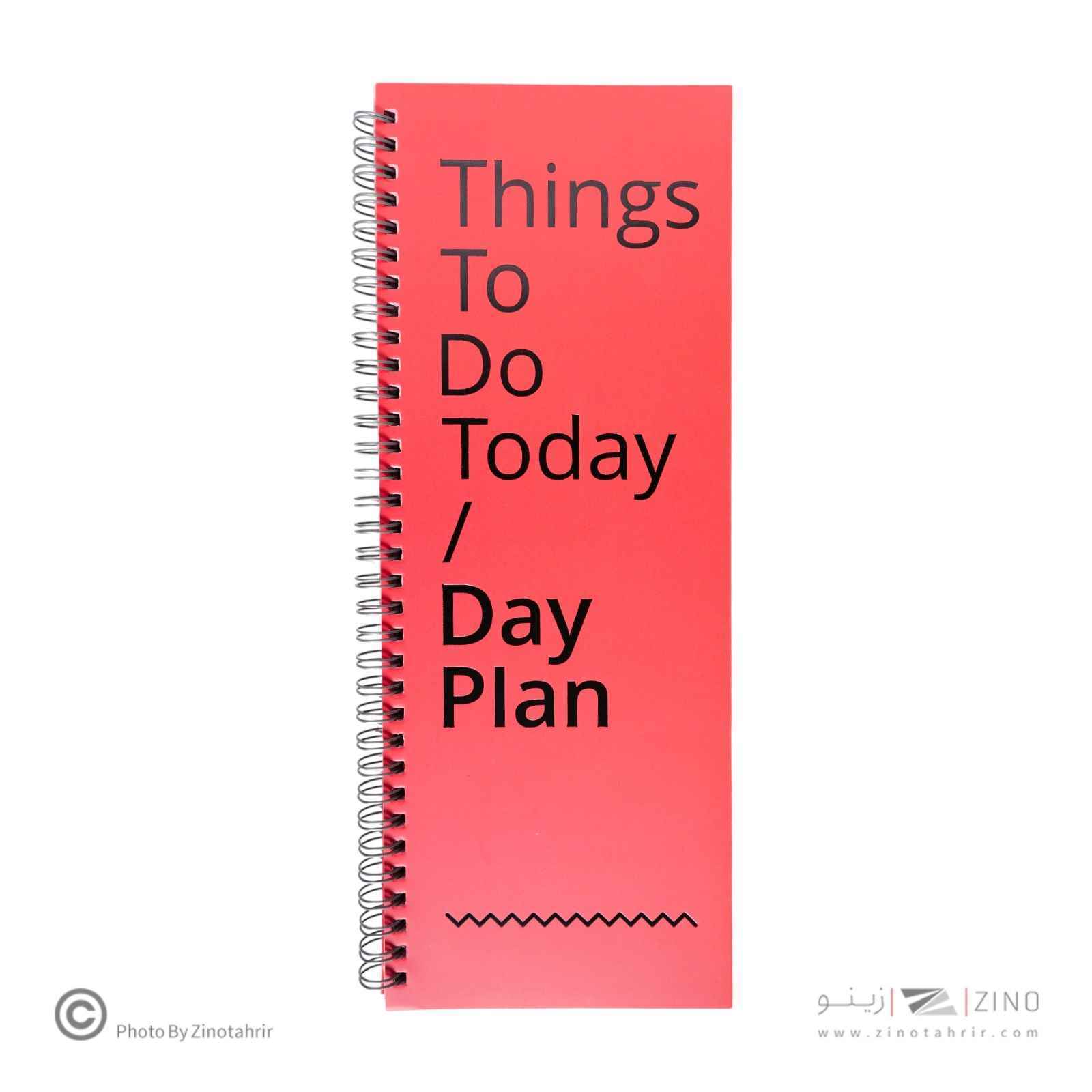 پلنر80برگ روزانه11*29.5جلدشومیزفنردوبل از بغل لانگو