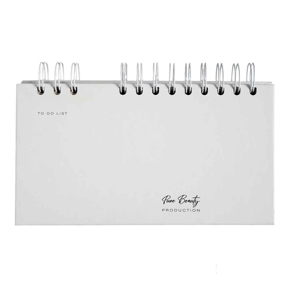 دفتریادداشت تودولیست (کاغذ سفید) 2تکه 210*110  برگ سری پیور بیوتی کد71516