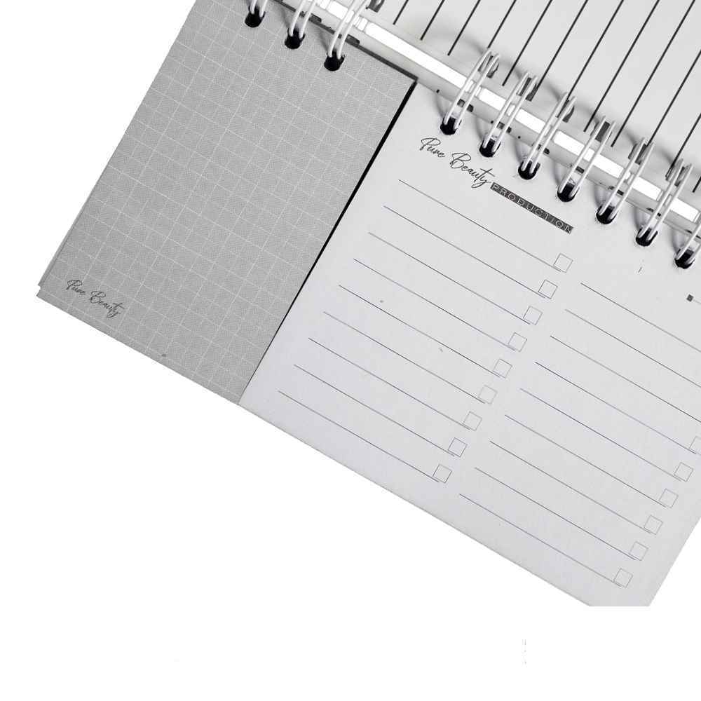 دفتریادداشت تودولیست (کاغذ سفید) 2تکه 210*110  برگ سری پیور بیوتی کد71516