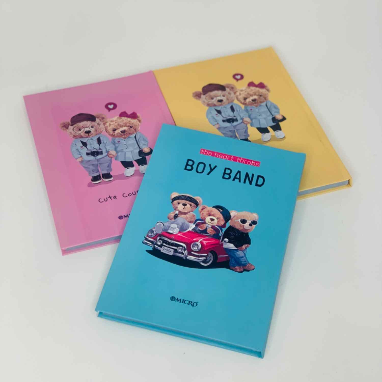 پلنر100برگ تدی 14*21 جلد سخت میکرو