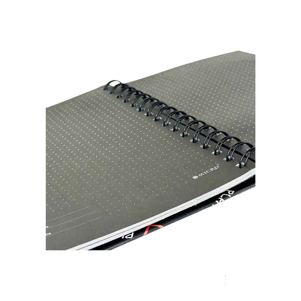 یادداشت100برگی نقطه ای/بولت ژورنال جلدسخت سیمی14*21میکرو کدJ7