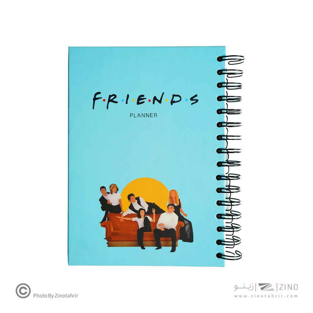 پلنرفرندز جلدسخت فنردوبل 15*21.5همیشه کد