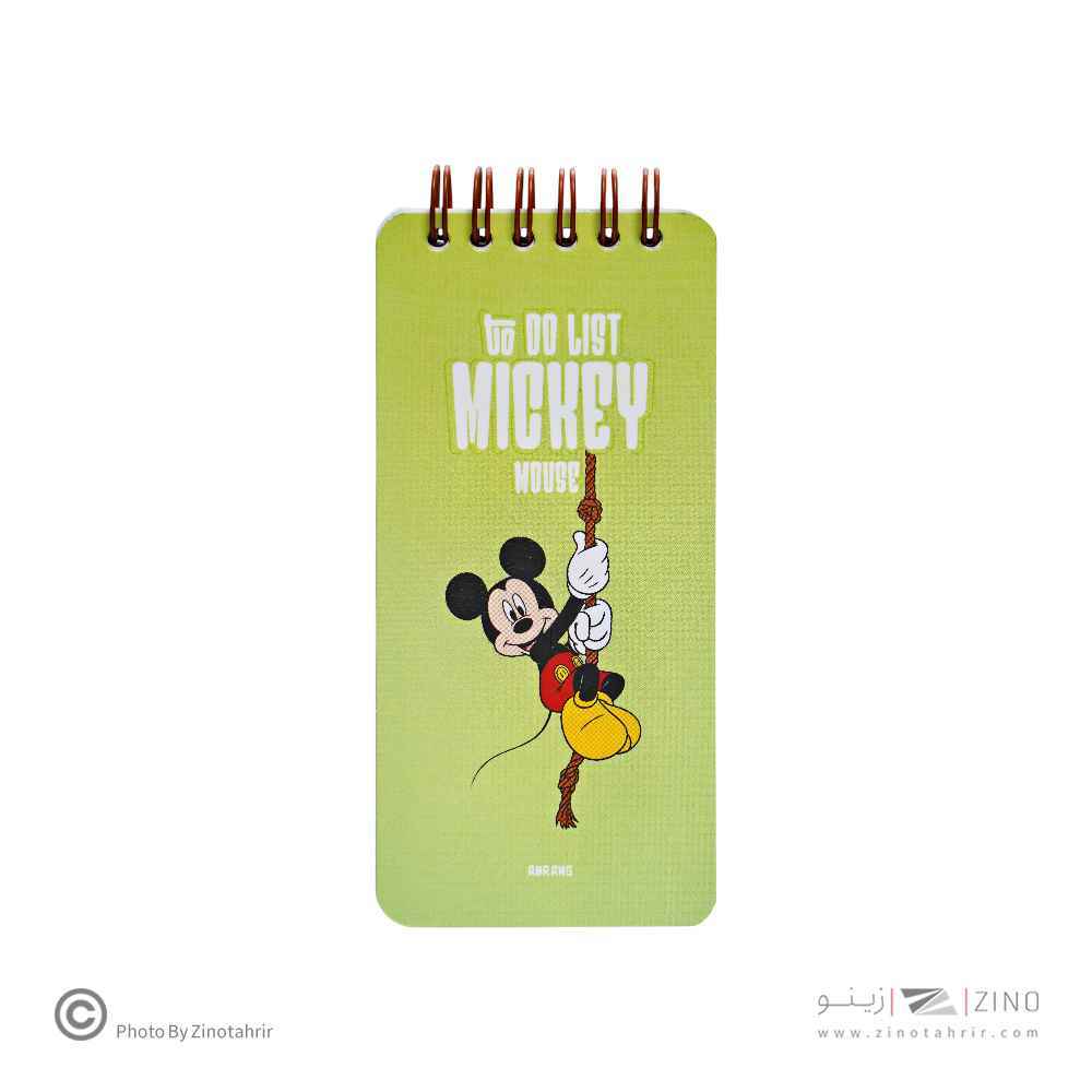 تودولیست80برگ17*4سیم ازبالا سری میکروآبرنگ کدA044