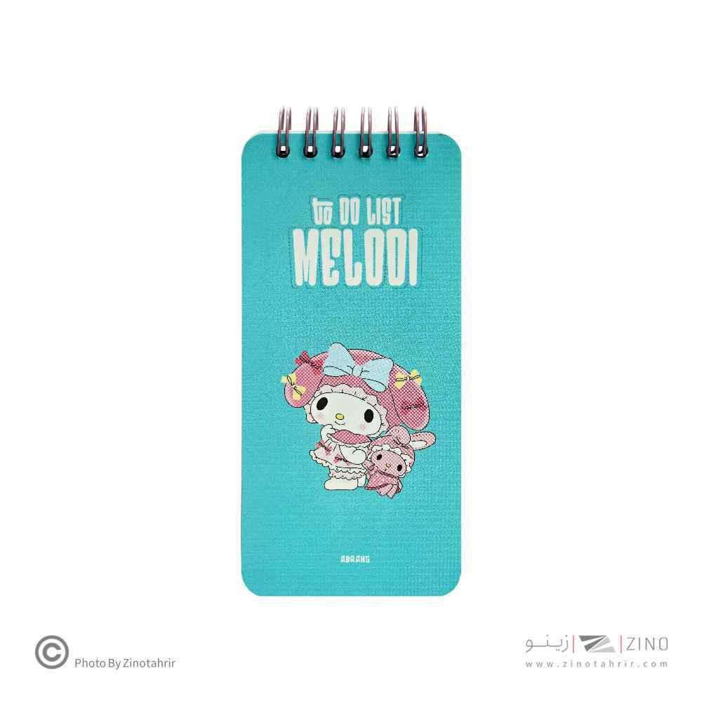 تودولیست80برگ17*4سیم ازبالا سری میکروآبرنگ کدA044