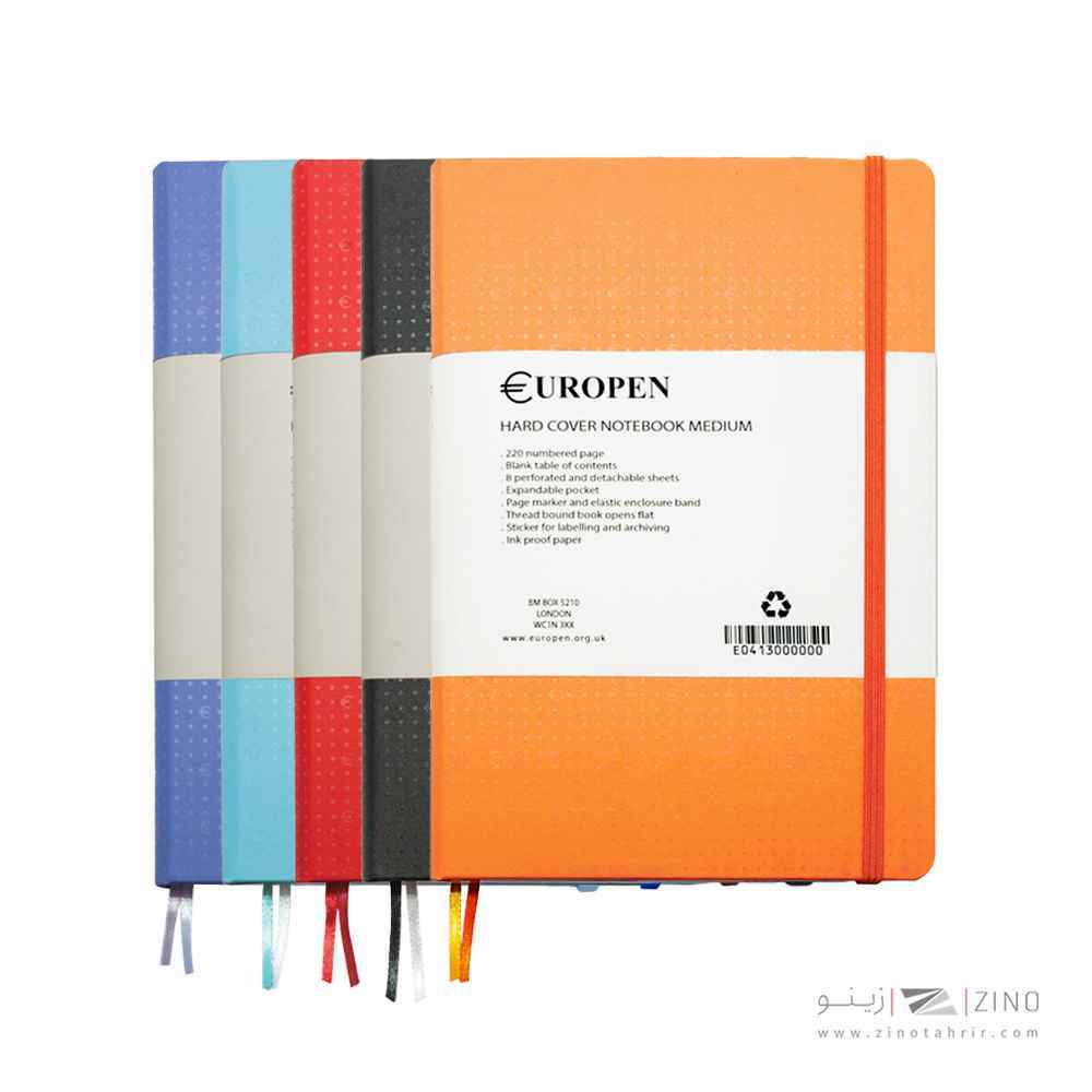 دفترجلد سخت مدیوم (MEDIUM) یوروپن