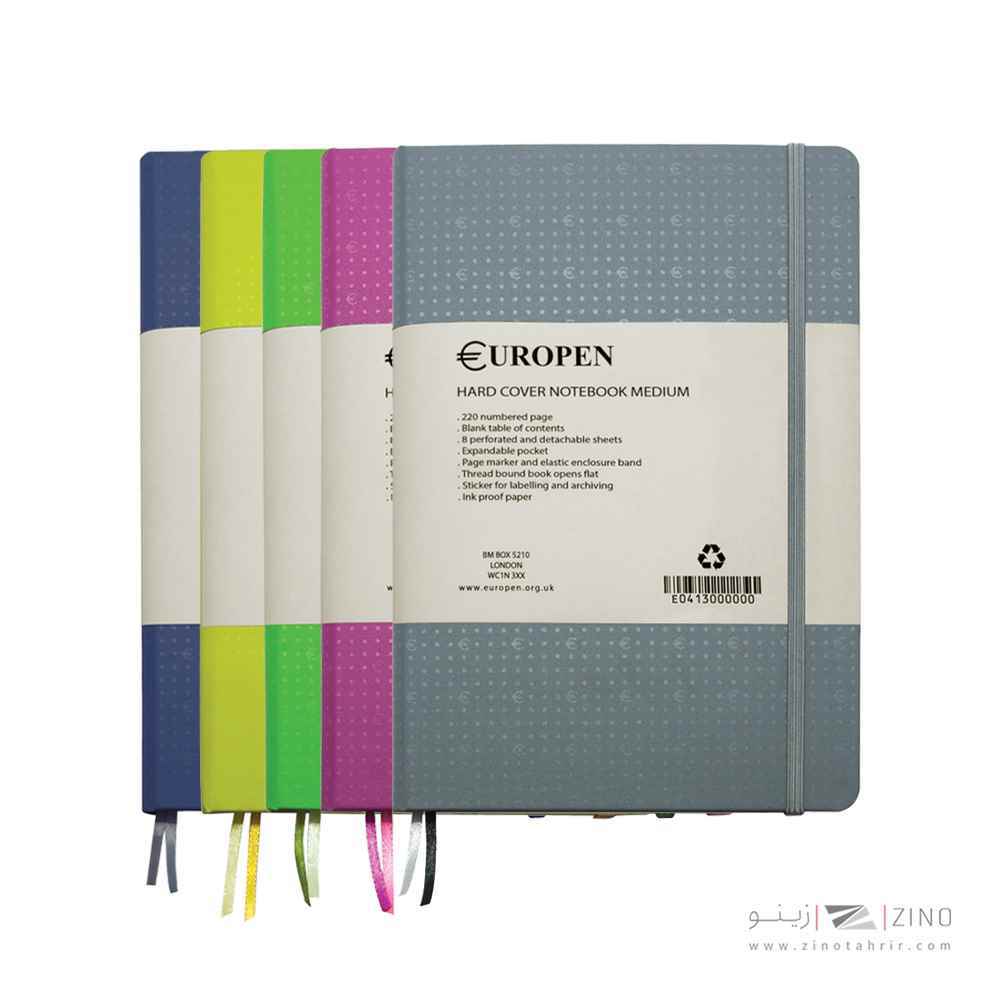 دفترجلد سخت مدیوم (MEDIUM) یوروپن