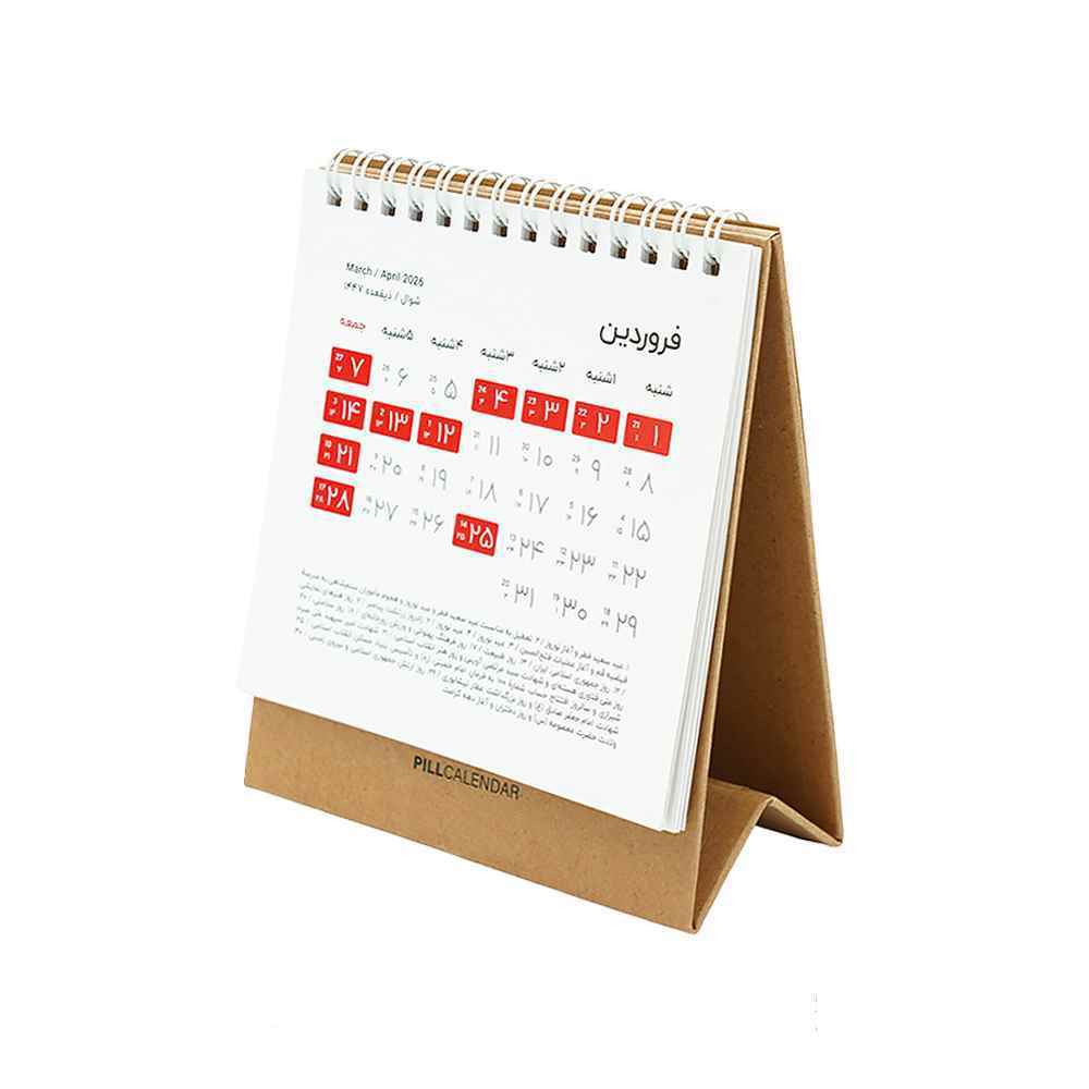 تقویم رومیزی پیل سری کرافت سال1405