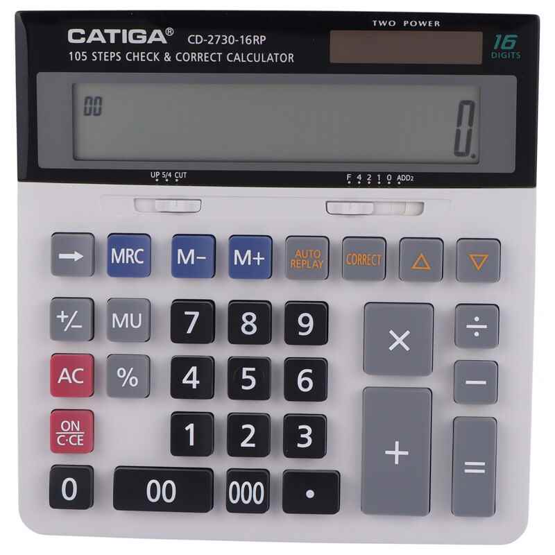 ماشین حساب کاتیگا catiga cd-2730-16rp