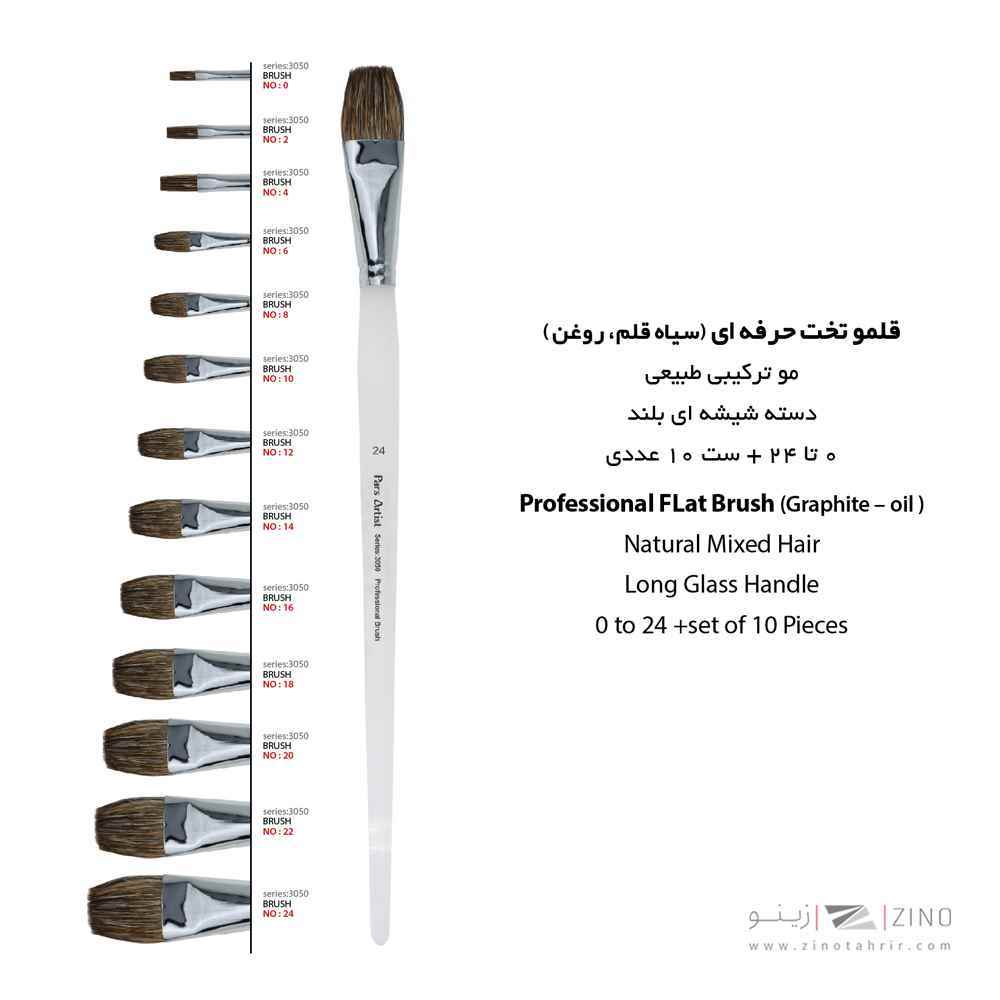 قلموتخت موزبرطبیعی شماره صفر  پارس آرتیست سری3050