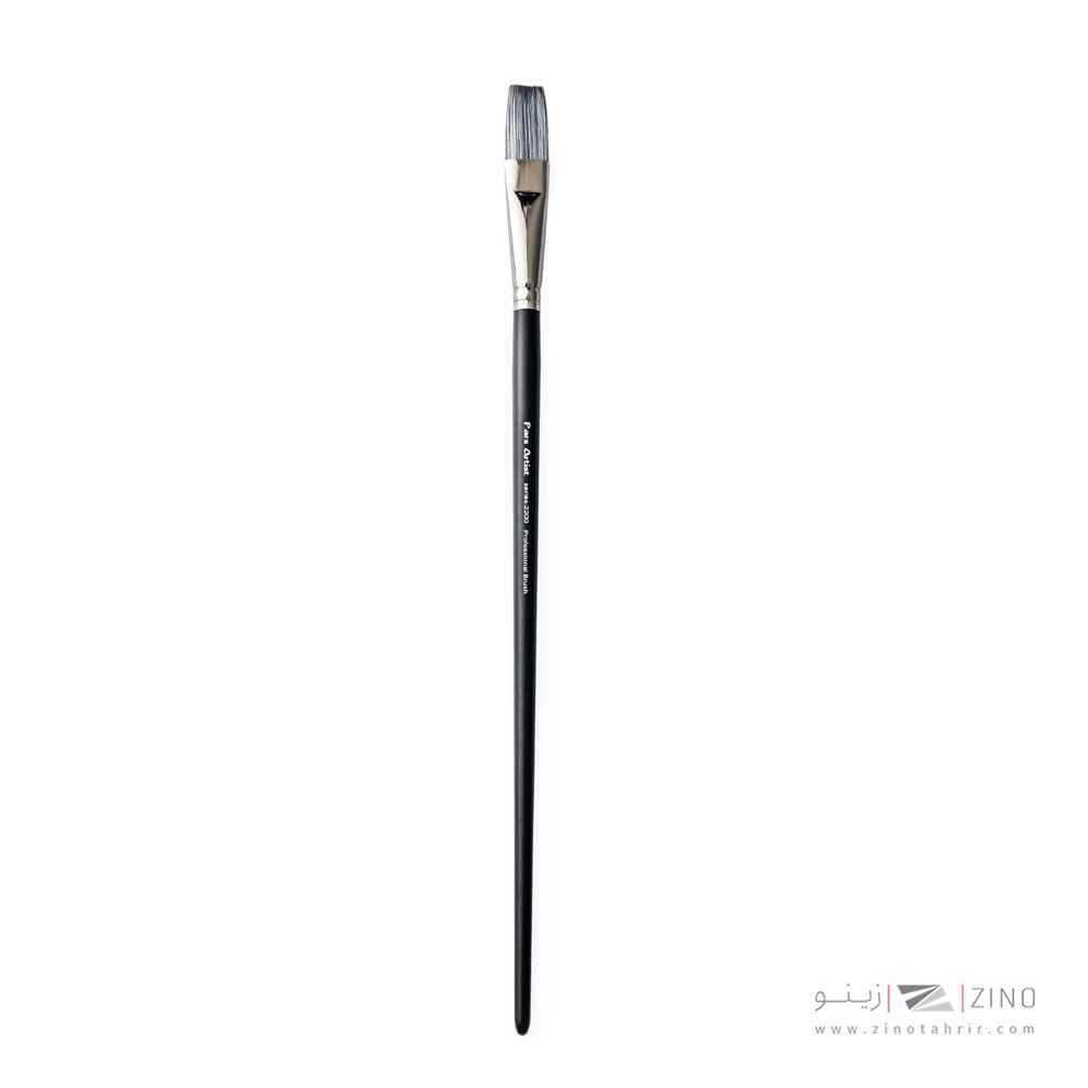 قلمو تخت شماره12دسته چوبی کوتاه سری2200پارس آرتیست