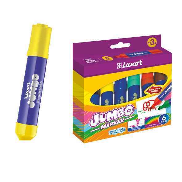 ماژیک نقاشی 6رنگ جامبولاکسر کد6190/6BX