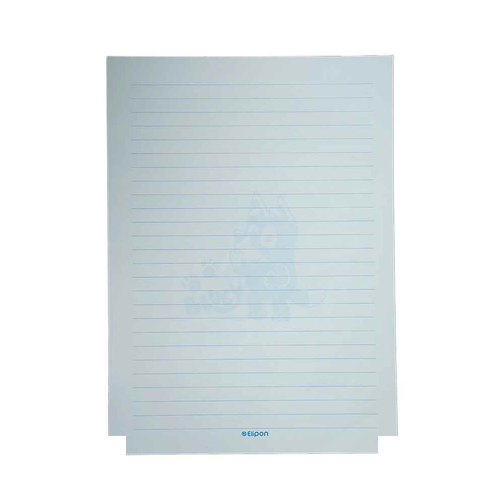 کاغذ سفید خطدار100برگ70گرمی فانتزی الیپون کد8391001
