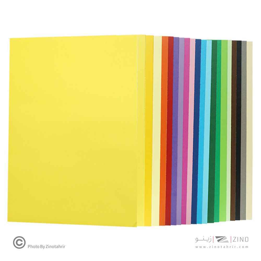 مقوا (180گرم)70 *50بسته20رنگ100برگی برسا