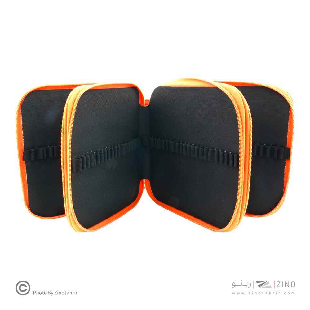 کیف مدادرنگی 120عددی  سه زیپ سری D  لوتو