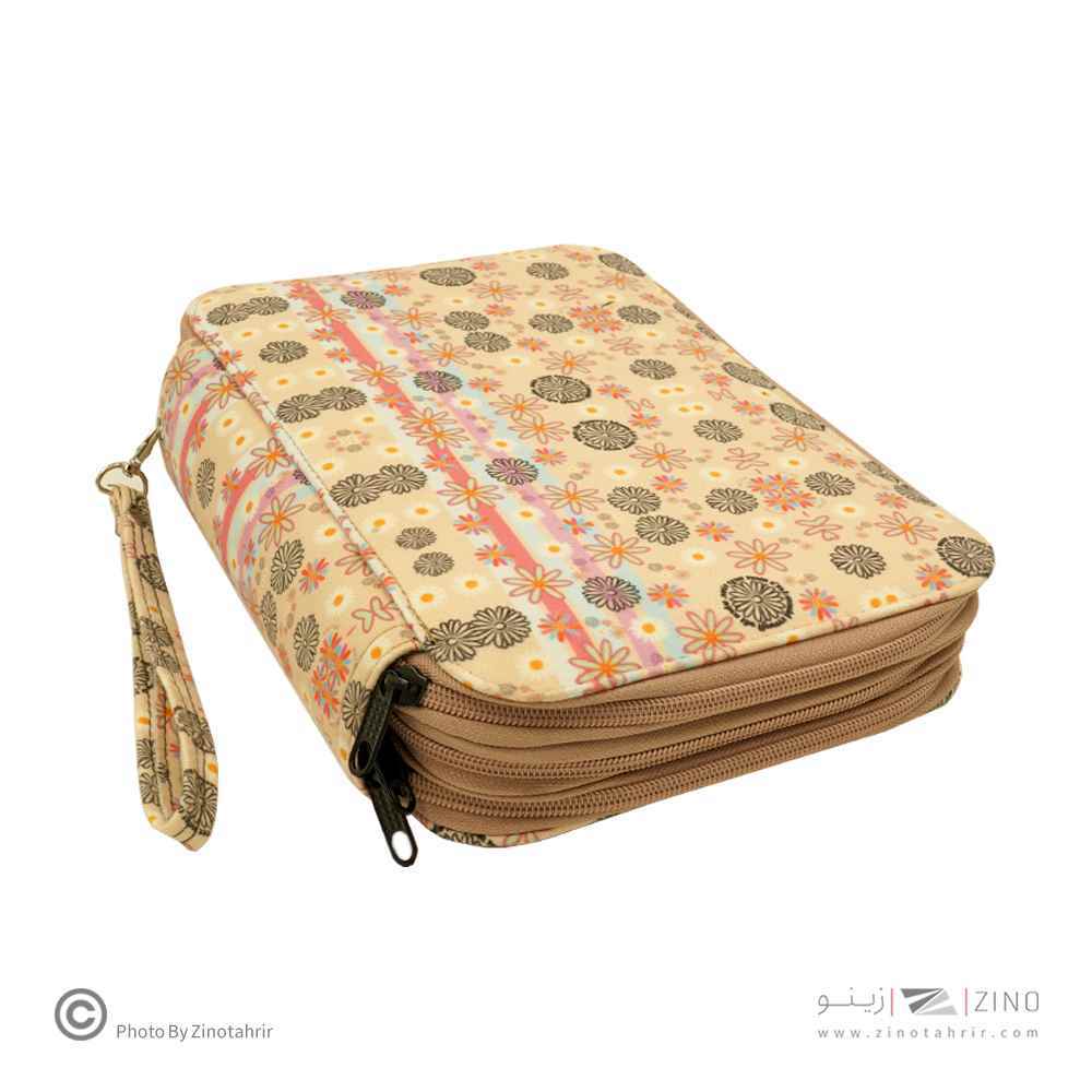 کیف مدادرنگی 150عددی  سه زیپ سری D  لوتو