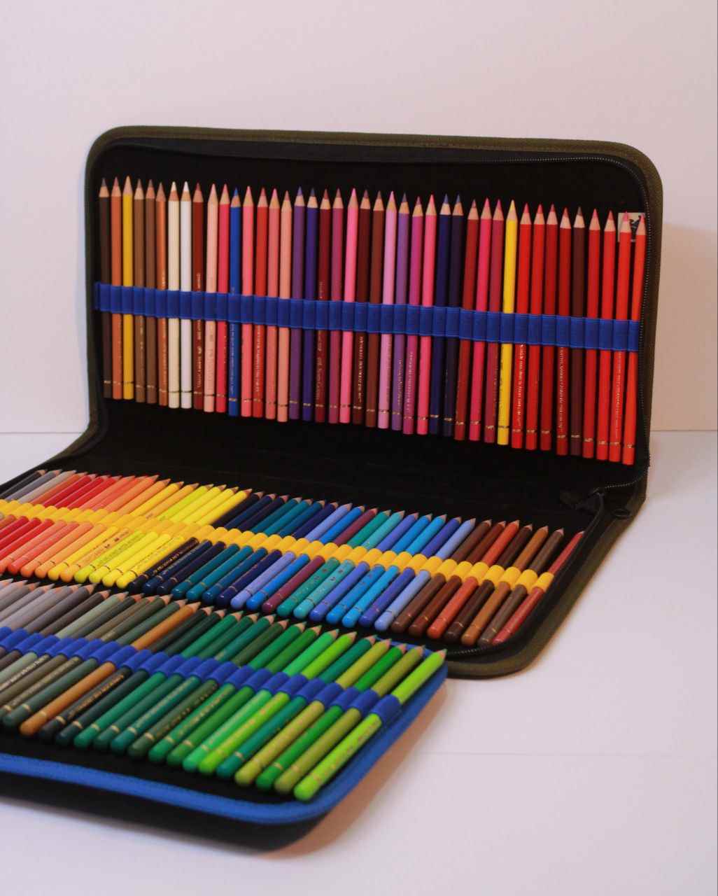 کیف مدادرنگی 120عددی  تک زیپ سری A لوتو